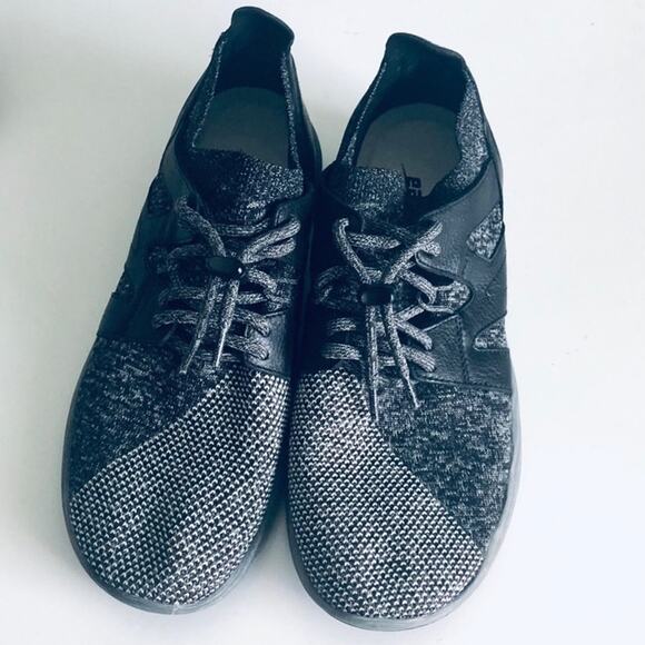 Earth 'Blaze' Women's 8 Mesh & Leather Comfort Sneaker Gray Runnign Walking - Picture 5 of 12